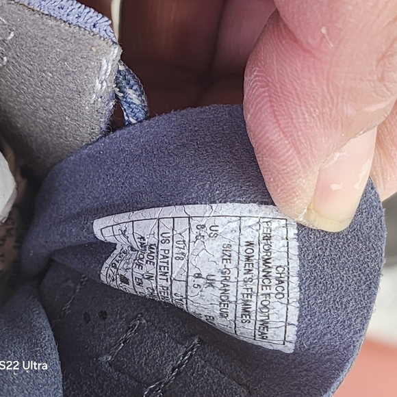 Chaco Gray and Black Athletic Shoes - Picture 7 of 8